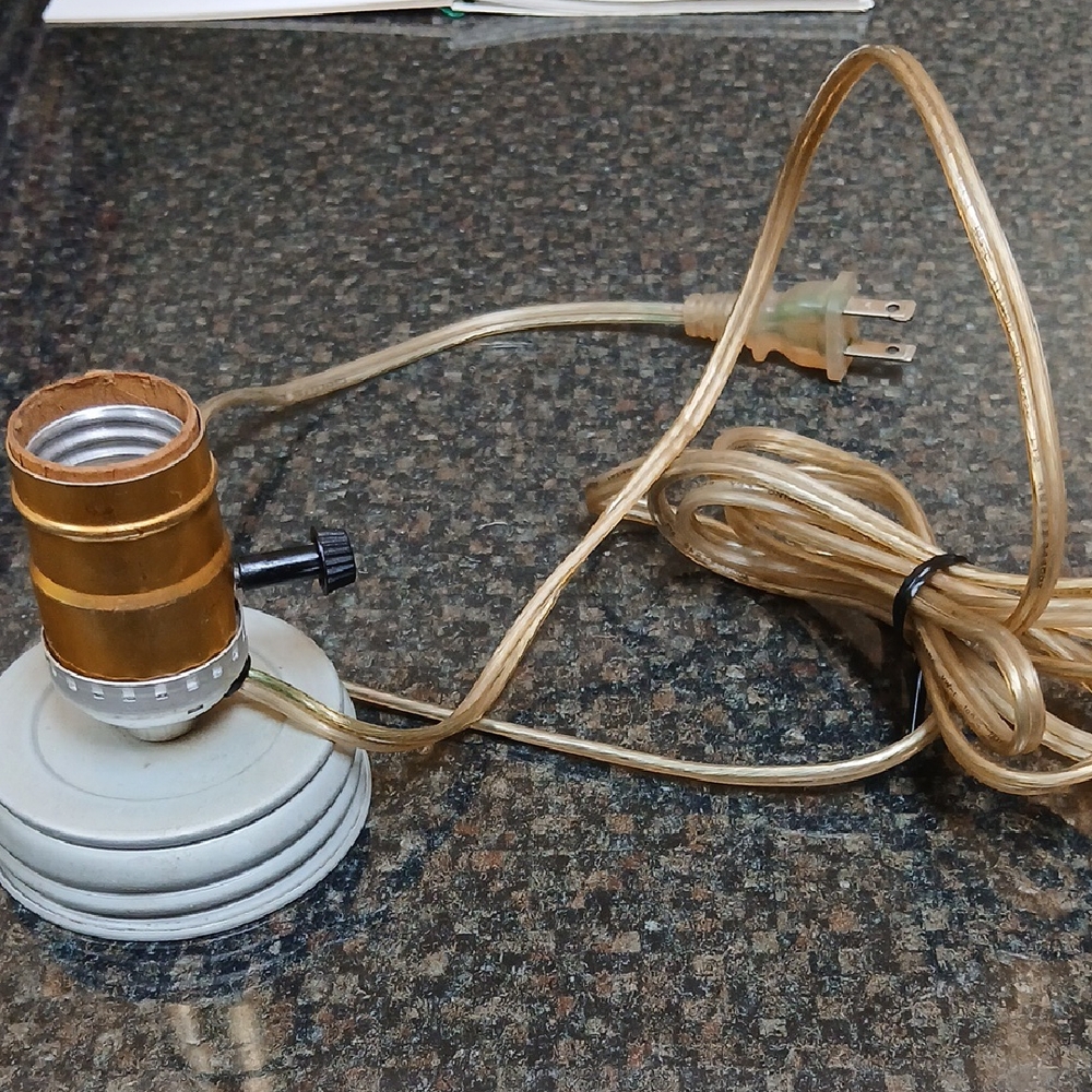 Vintage Lamp Light For Mason Jar